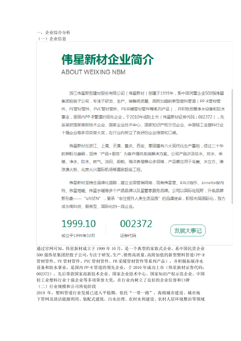 2020年伟星新材投资分析报告_第3页