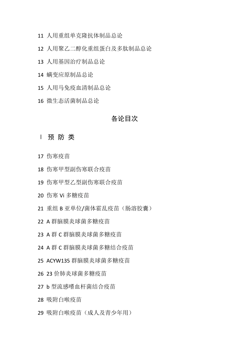 2020年版《中国药典》目录三部_第2页