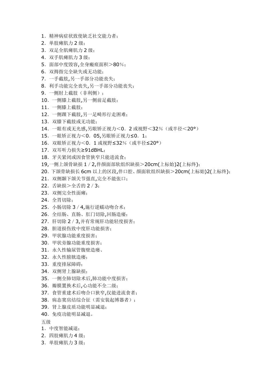 2020年职工工伤与职业病致残程度鉴定标准[工伤医疗]_第3页