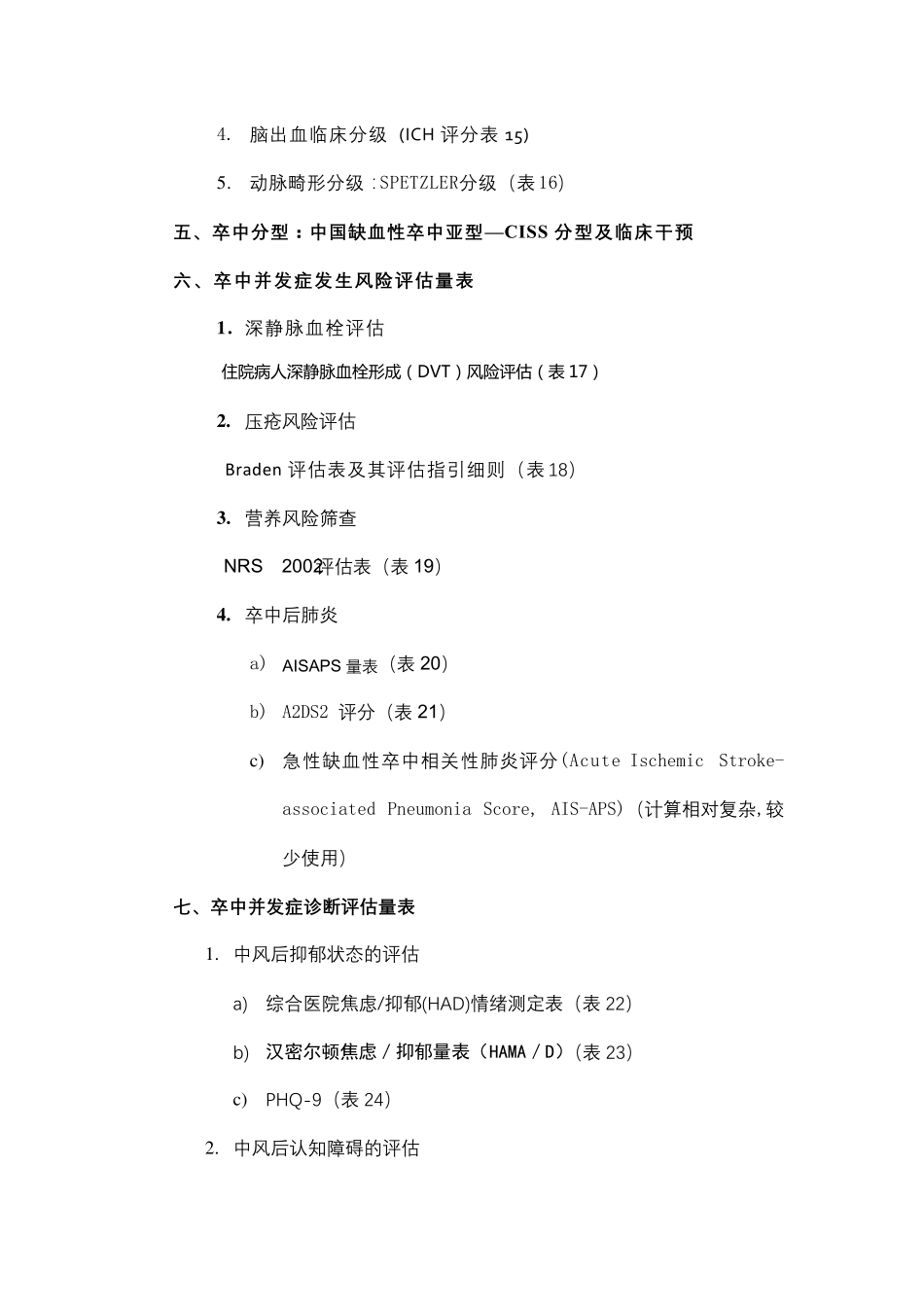 2020年脑卒中规范化诊治简明手册21.脑卒中量表_第2页