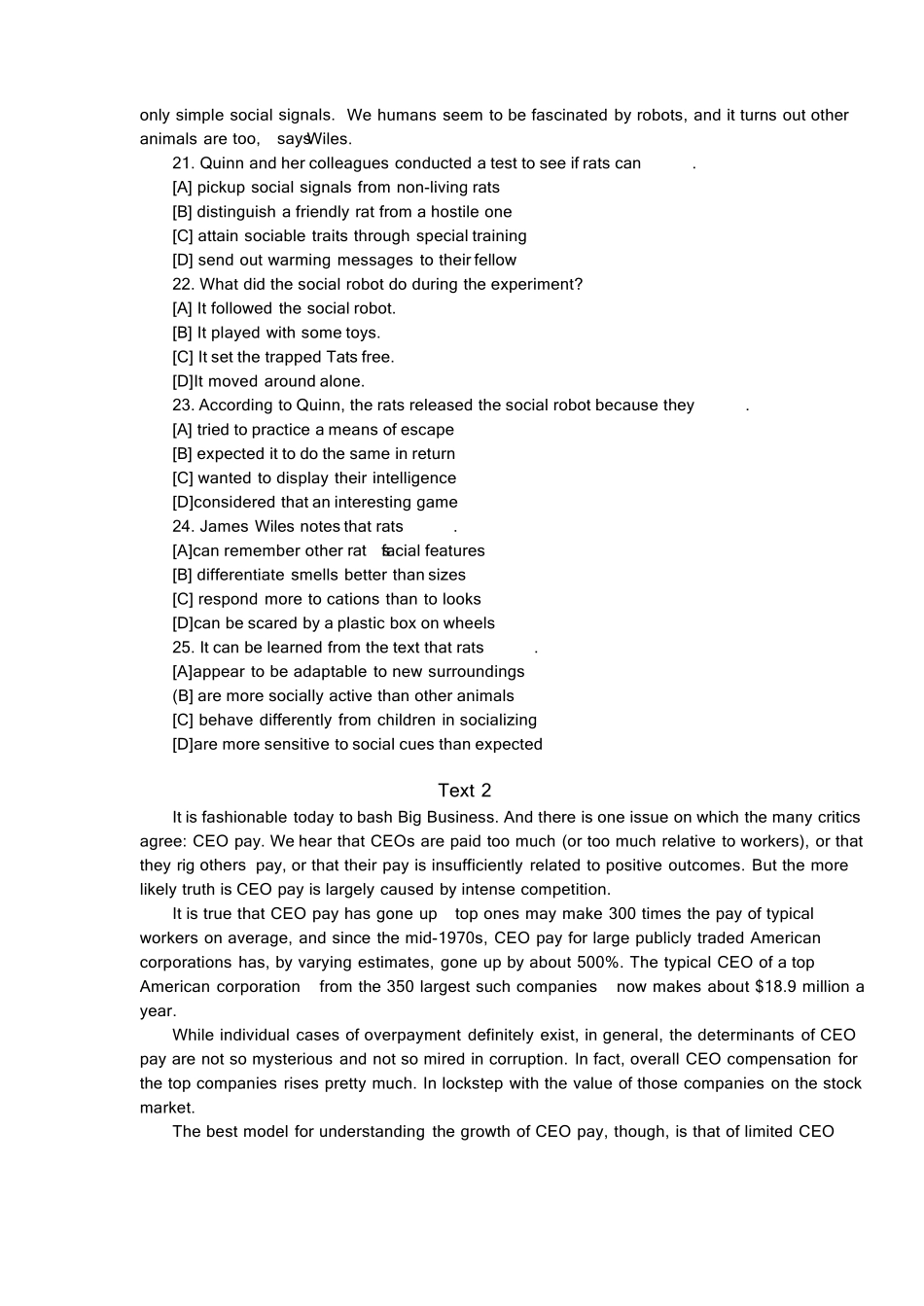 2020考研英语二真题附答案解析_第3页