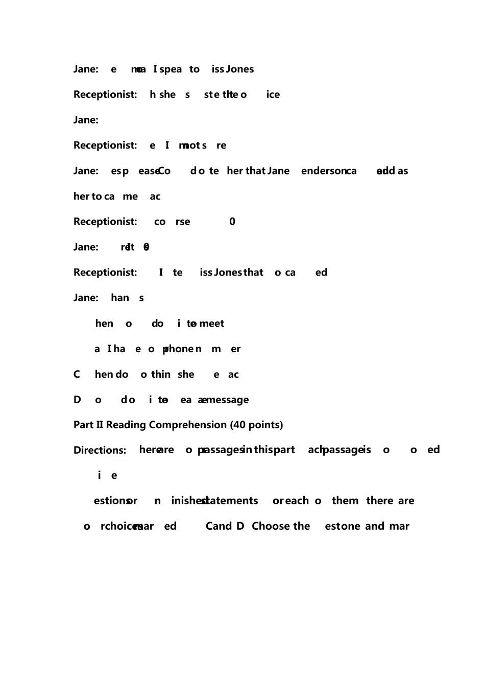 2021年4月广东学位英语真题及答案(A卷)_第3页