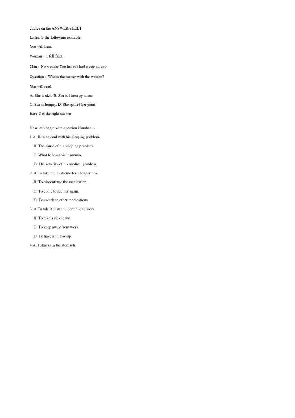 2021年年全国医学博士外语统一入学考试英语试题_第2页