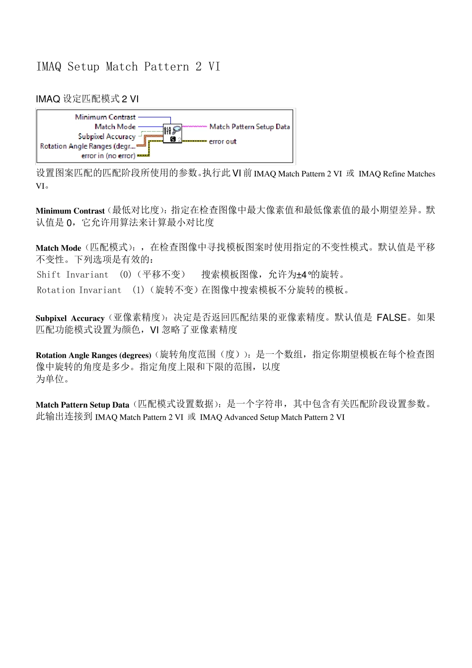LabView部分视觉函数中文解说_第2页
