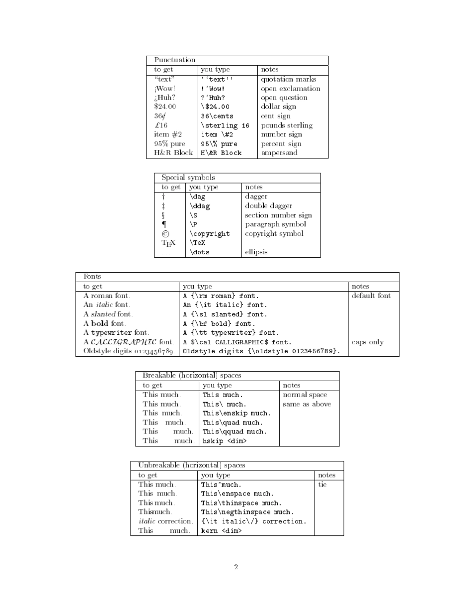 Latex符号大全_第2页
