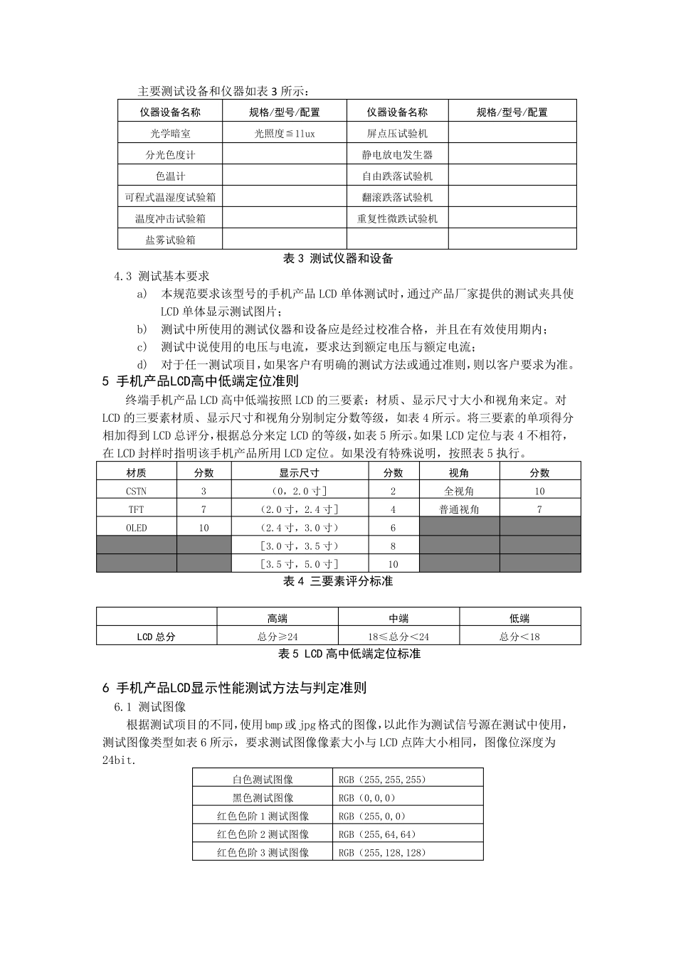 LCD性能测试规范_第2页