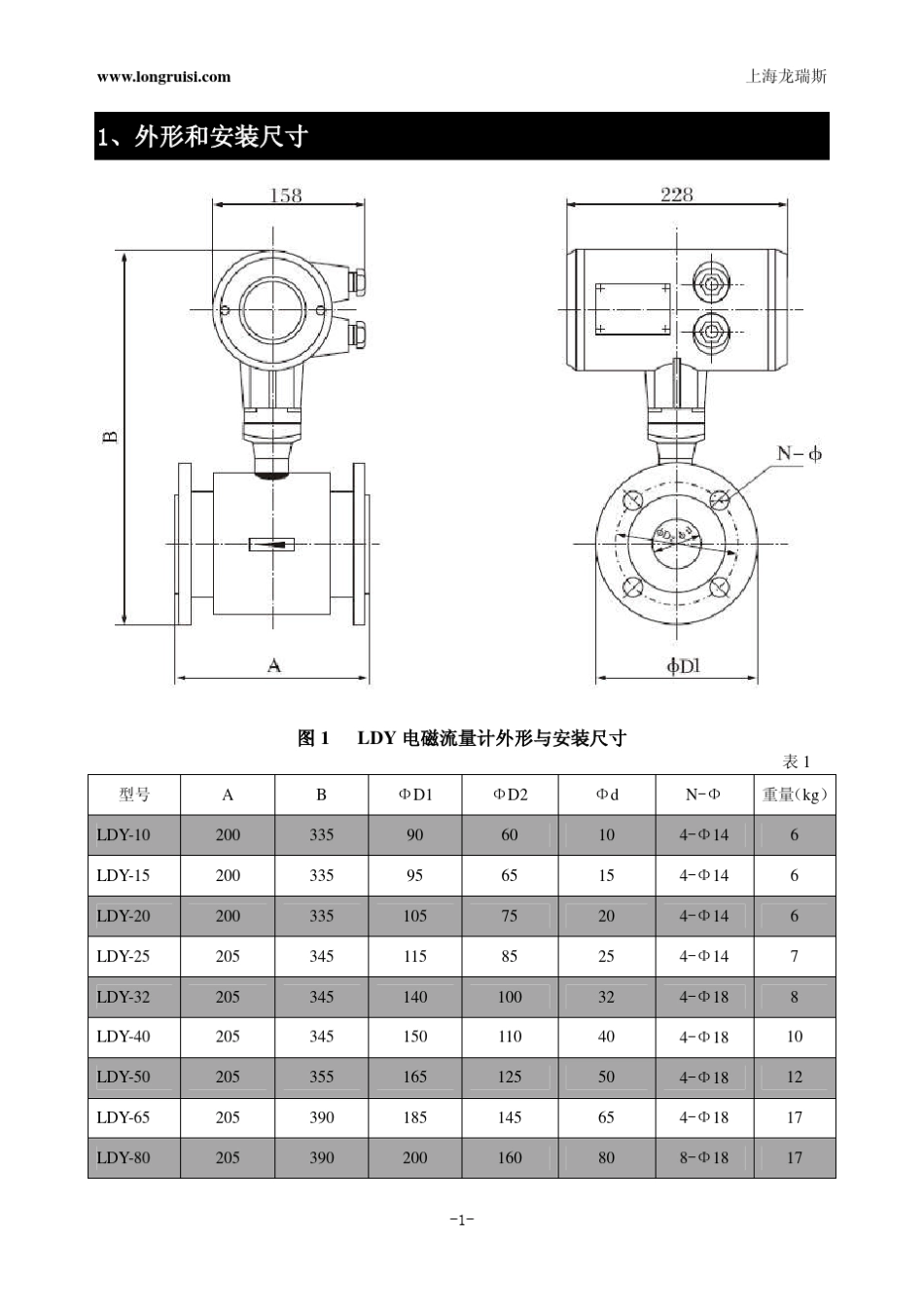 LDY电磁流量计_第3页