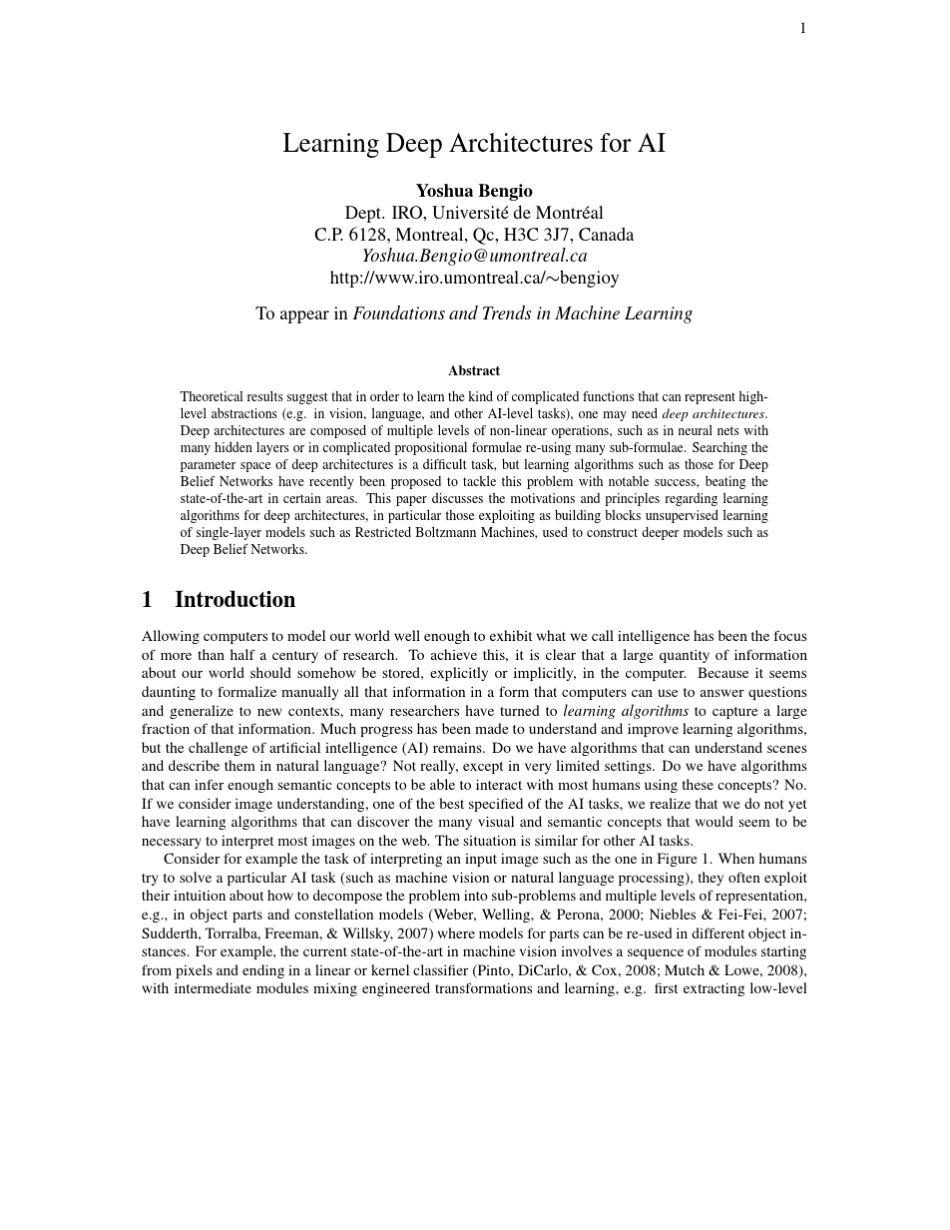 LearningDeepArchitecturesforAI_第1页