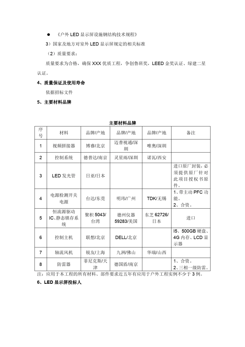 LED显示屏技术要求_第2页