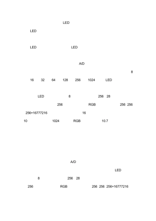 LED显示屏灰度等级