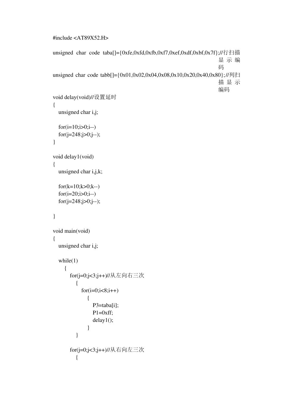 LED点阵显示原理与应用_第2页