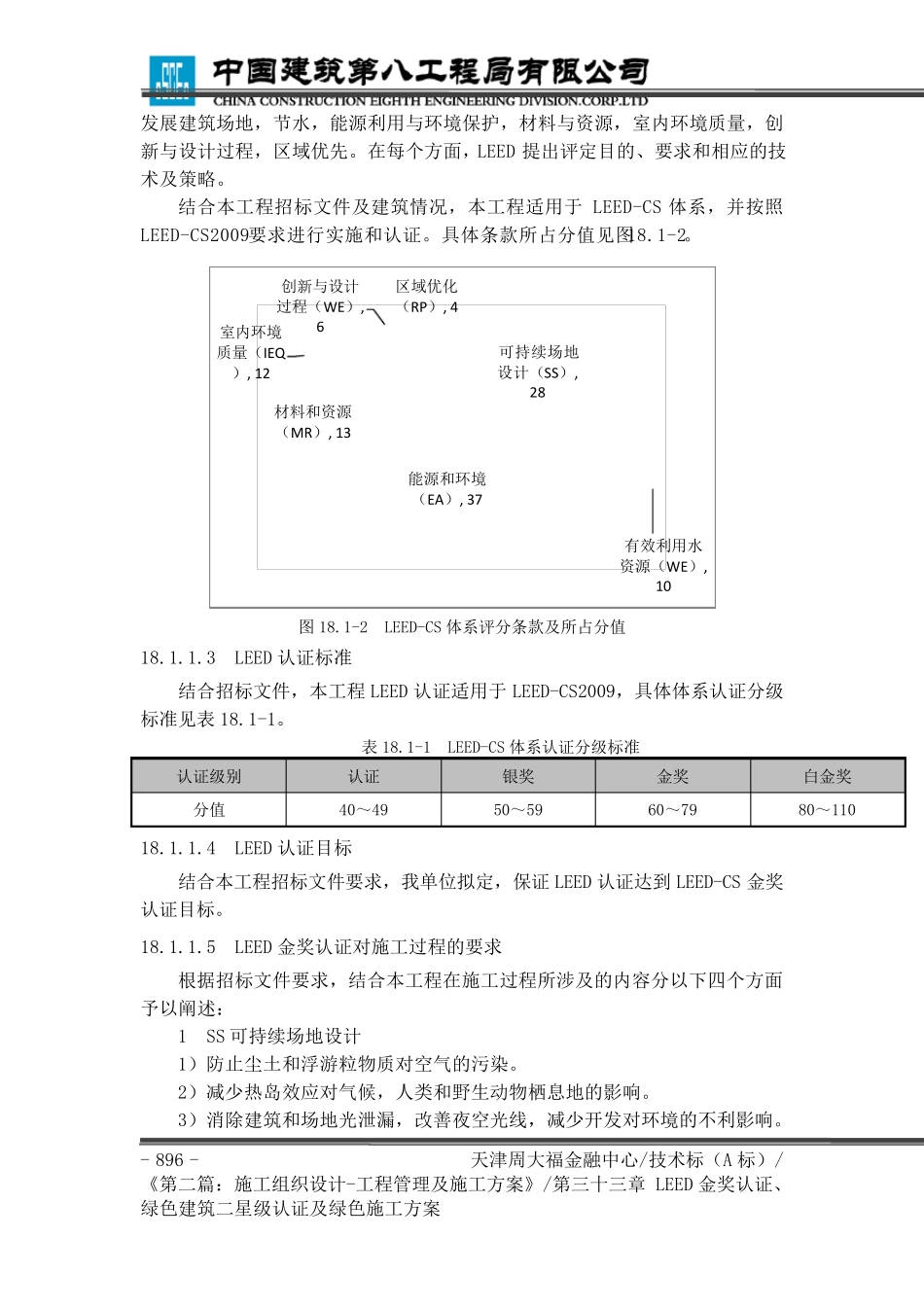 LEED金奖、绿色建筑二星级认证及绿色施工方案_第2页