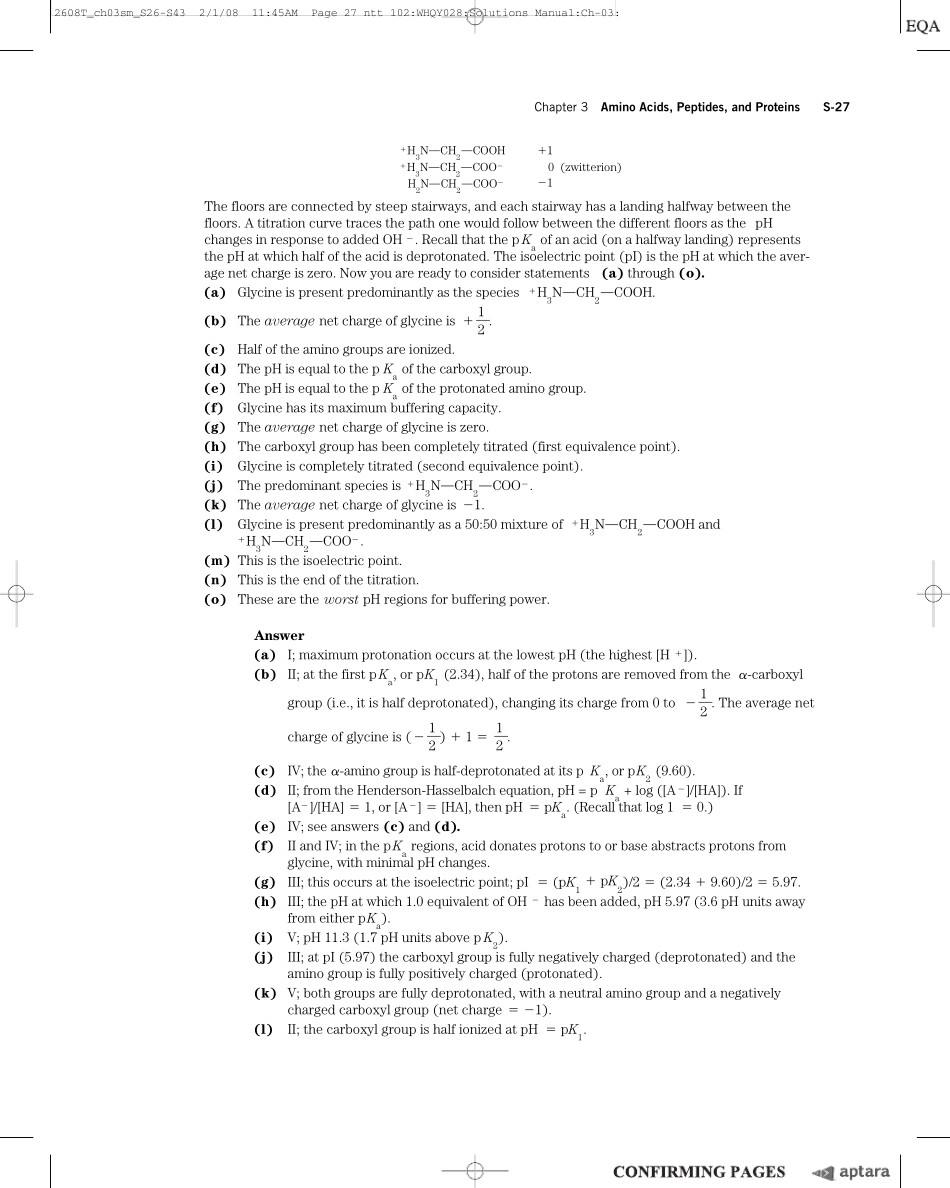 LehningerPrinciplesofBiochemistry习题答案chapter3_第2页
