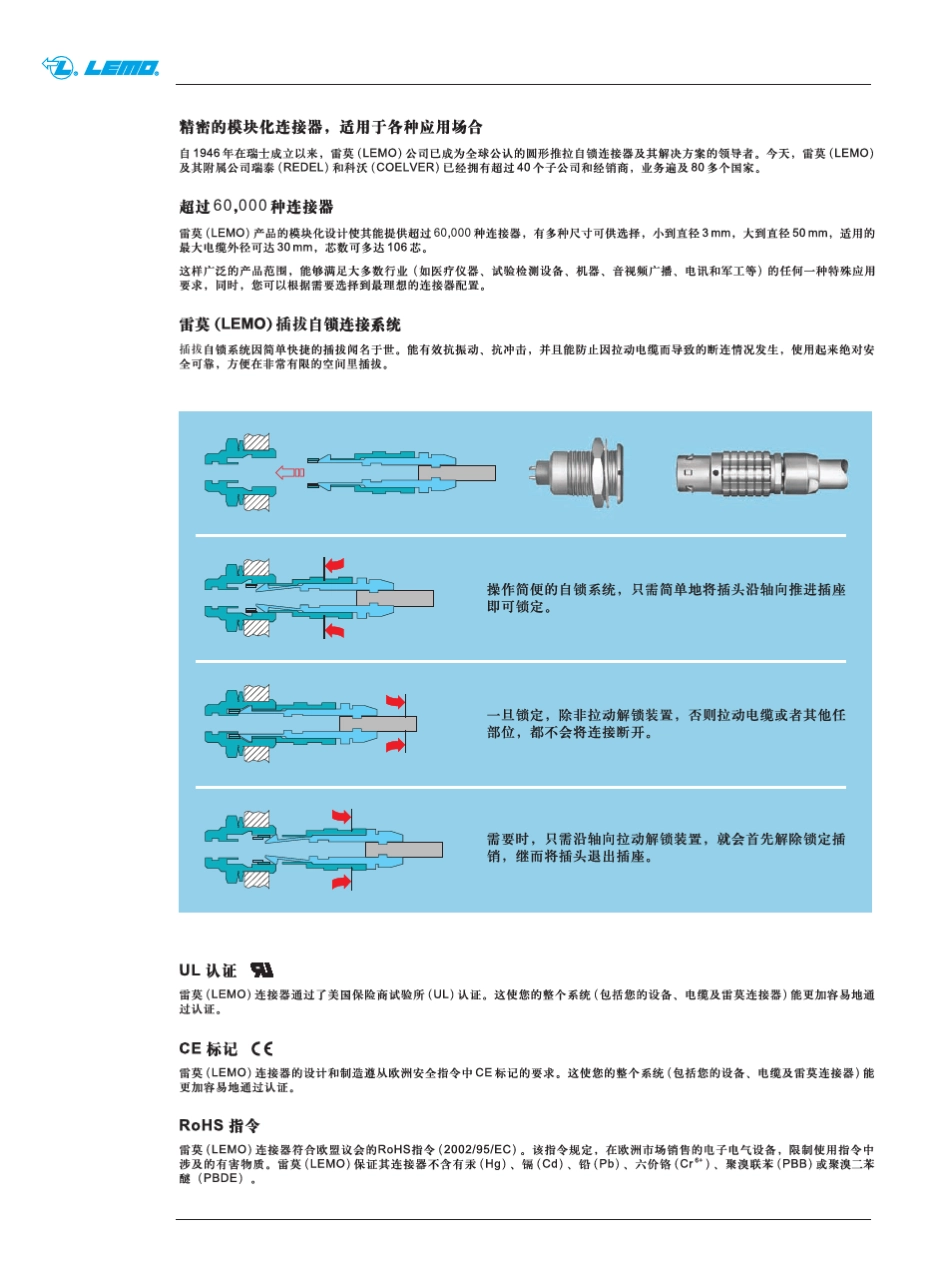 LEMO连接器样本_第2页