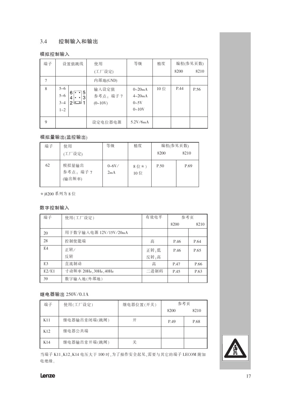 LENZE8200简明调试及典型接线_第2页
