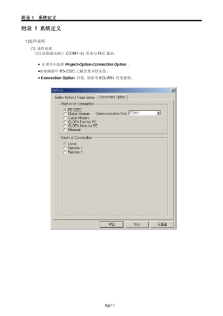 LG产电MASTERK120S系列用户手册