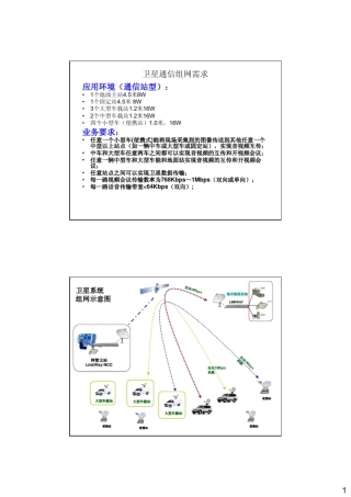 Linkway卫星通信系统组网说明