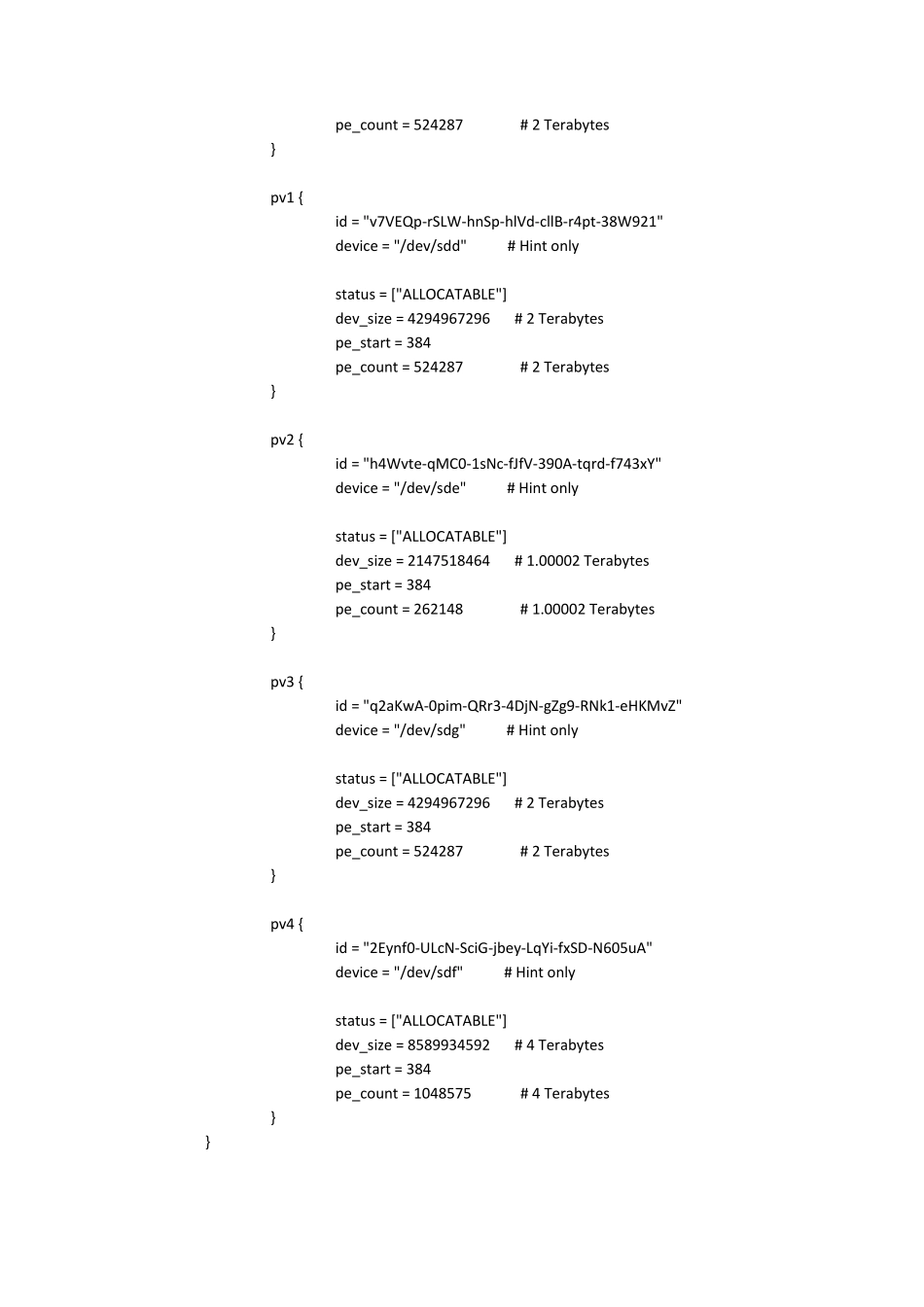 Linux中LVM磁盘更换操作不当导致的错误及修复过程记录_第3页