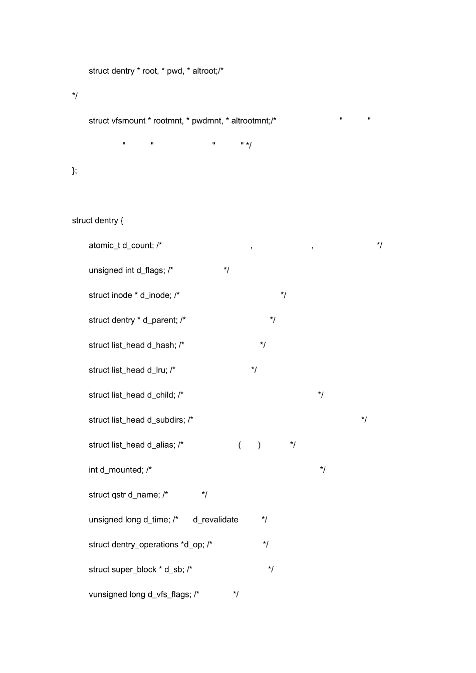 Linux文件系统相关数据结构及相互间的关系案例分析_第3页