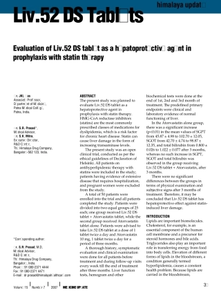 Liv52DSTablets
