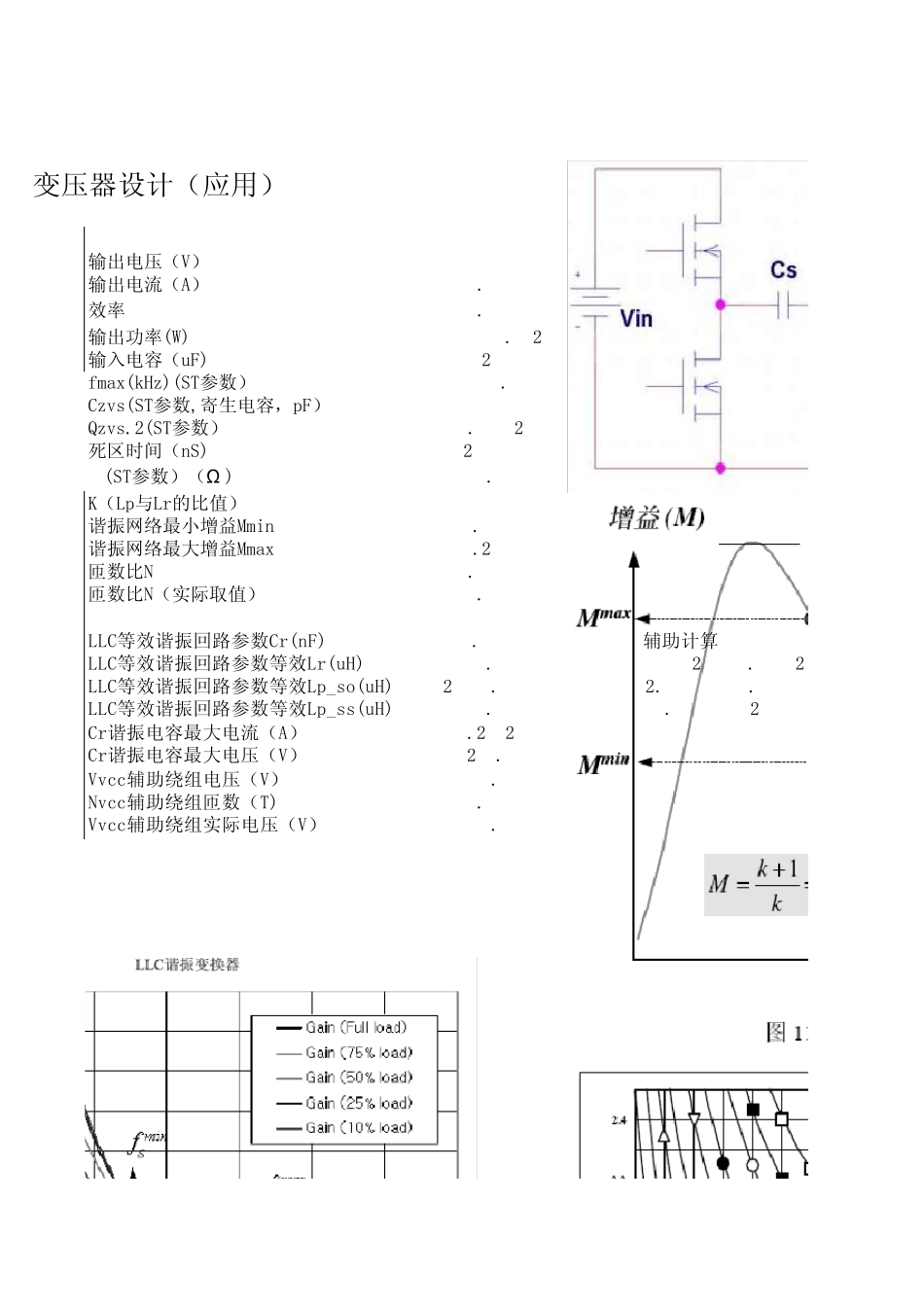 LLC谐振变压器设计(ST的公式逼近_应用)_20110815_第3页