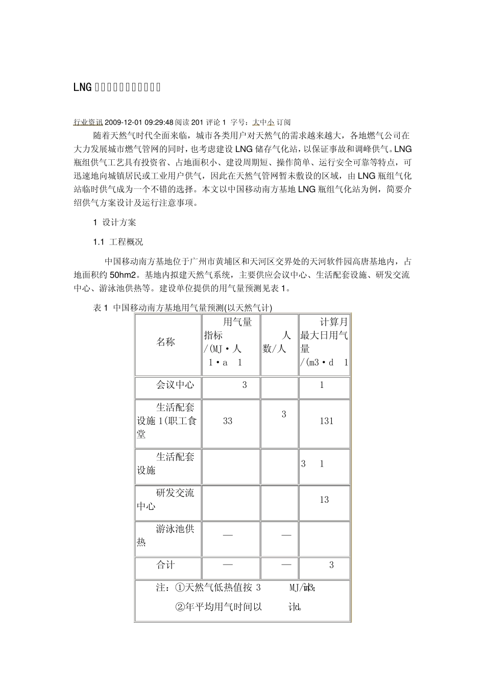 LNG瓶组气化站区域供气方案_第1页