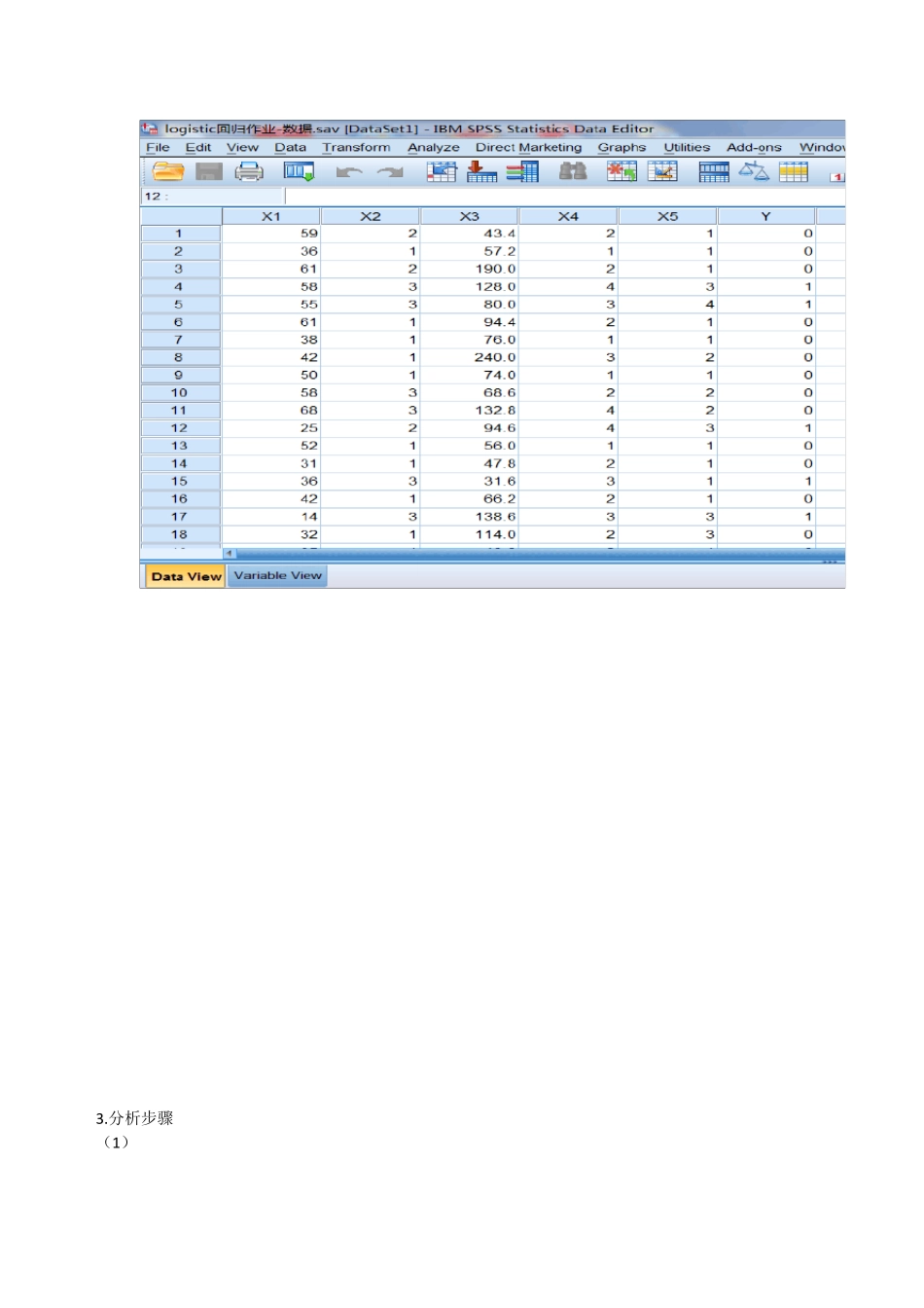 logistic回归分析实例操作_第2页