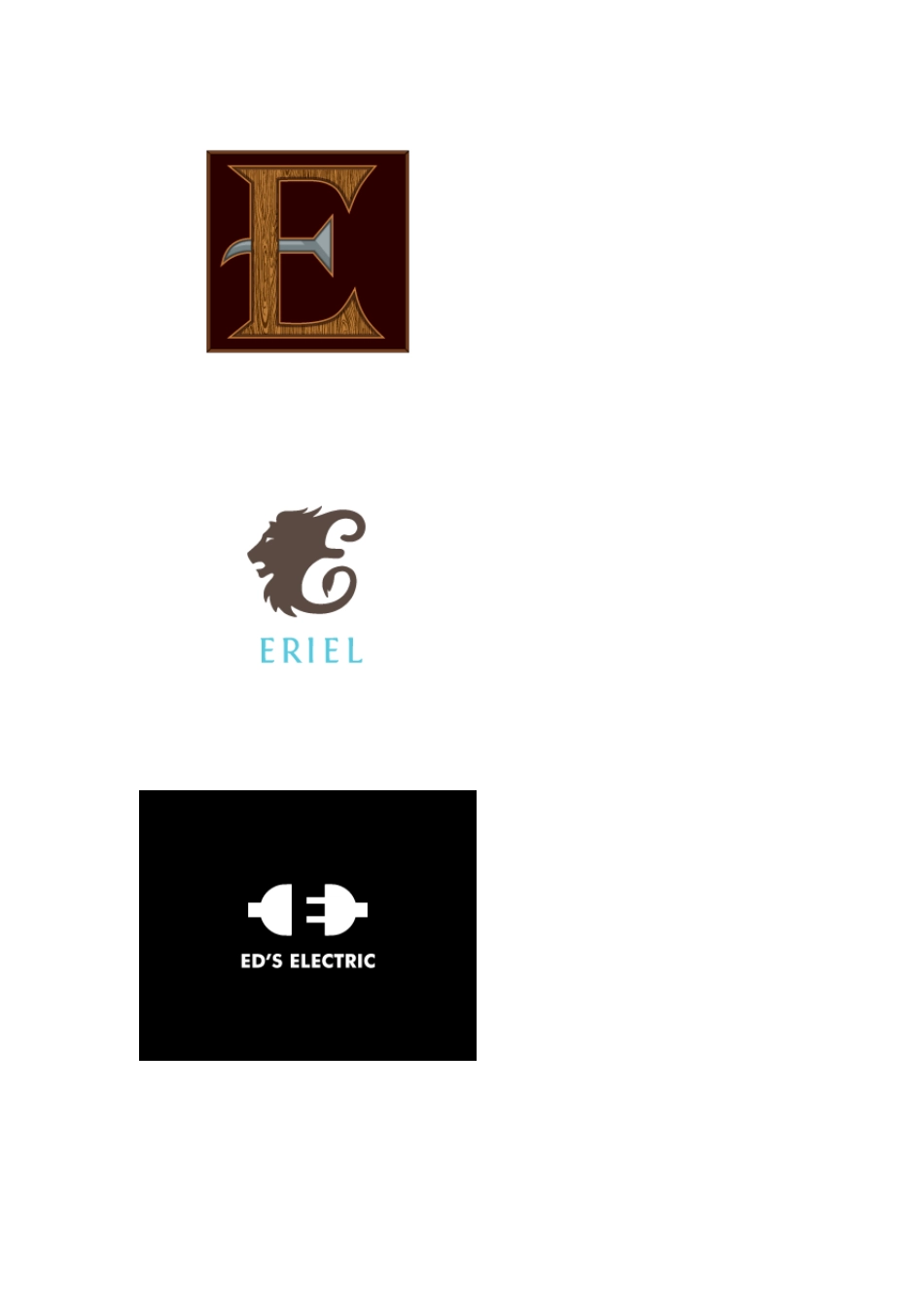 LOGO创意设计_英文字母e_第2页