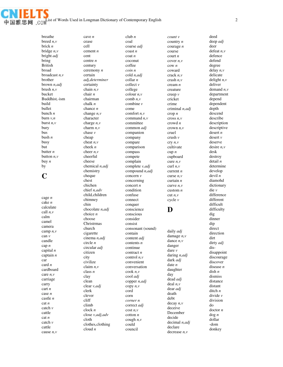 Longman2000词词汇_第2页