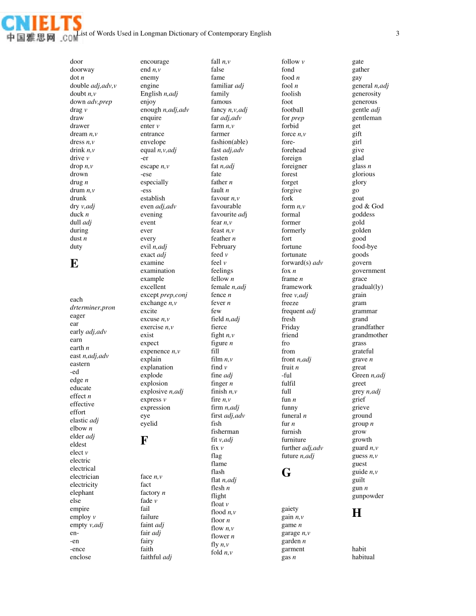 Longman2000词词汇_第3页