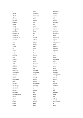 LongmanDefiningVocabulary朗文定义词典
