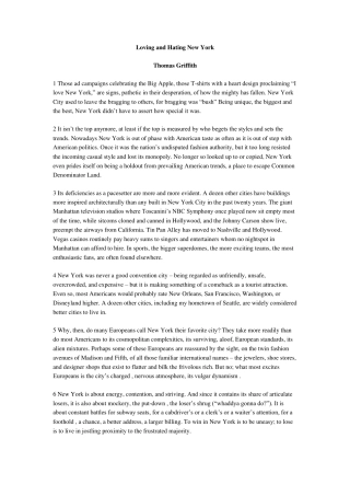 lovingandhatingnewyork课文和翻译