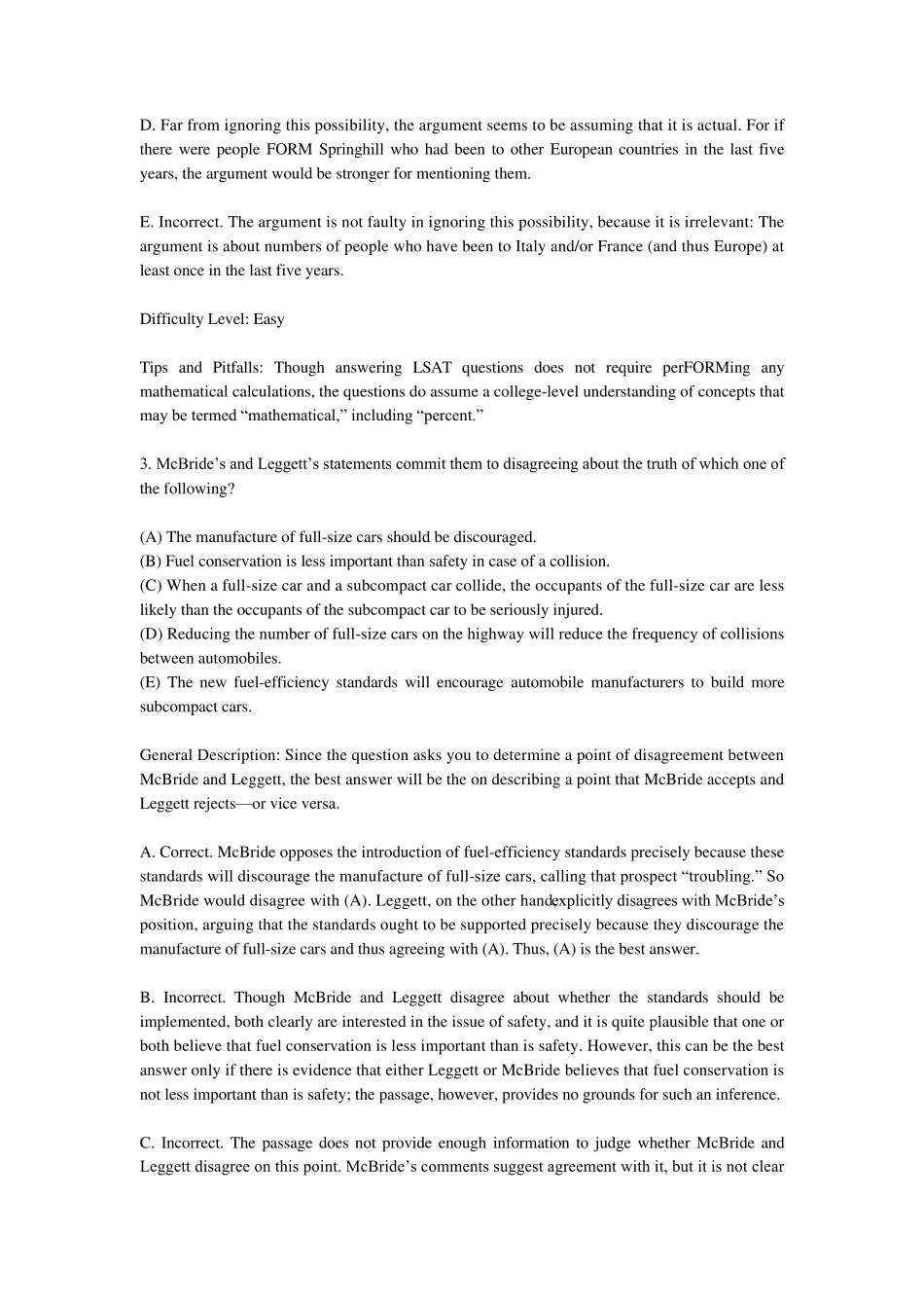 LSAT_CR(9702)_真题详解(官方解释)_第3页