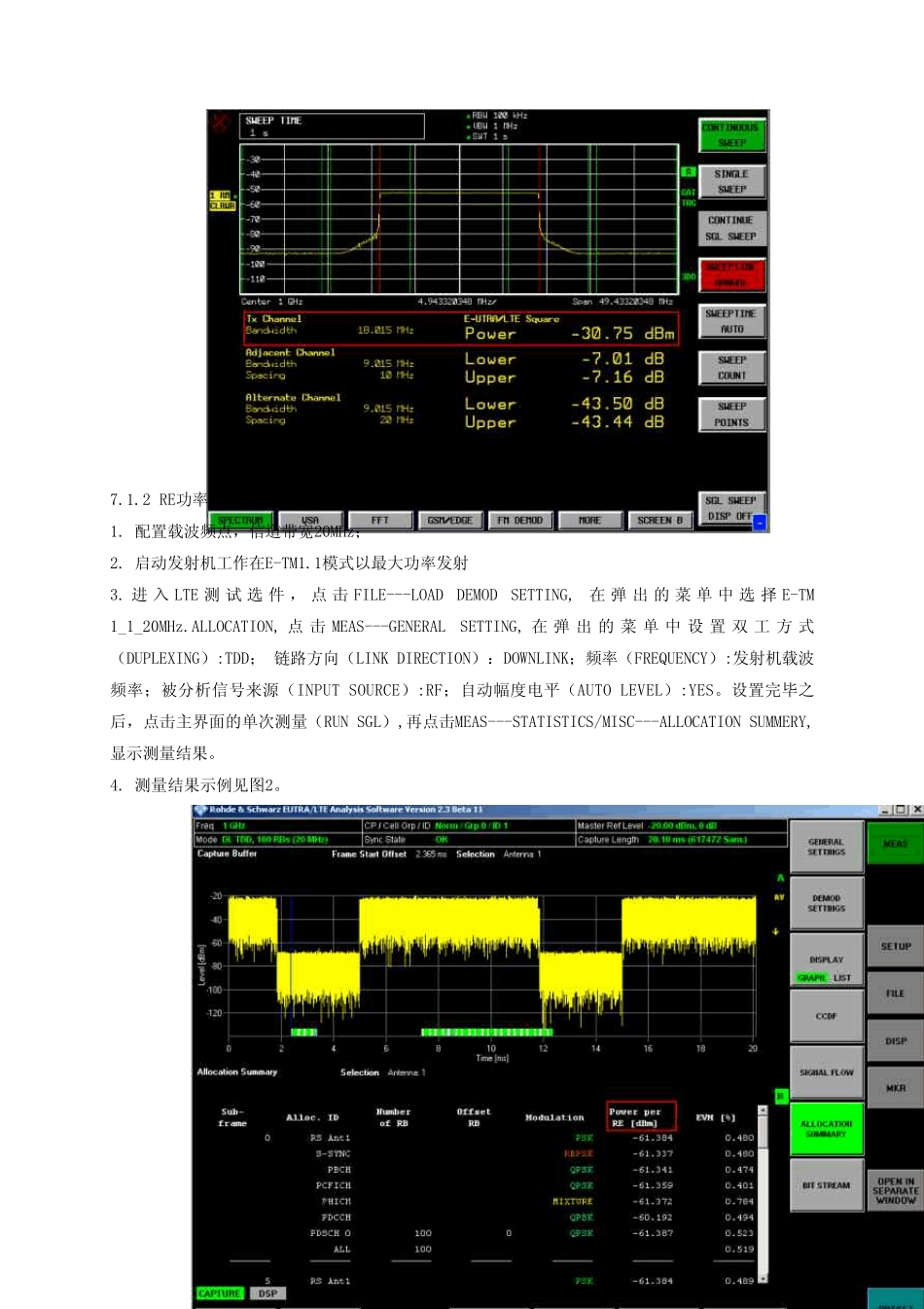LTE射频测试仪器操作指南(RS)_第2页