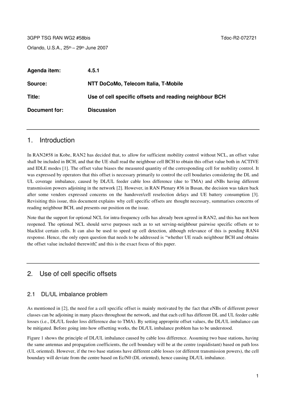 LTE网络优化方案：上下行链路不均衡的优化分析_第1页