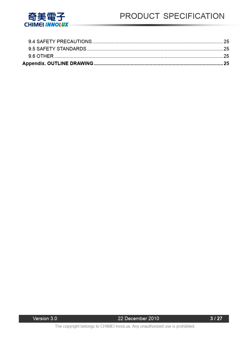 M215HGEL10液晶屏规格书_第3页