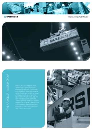 Maersk货柜标准