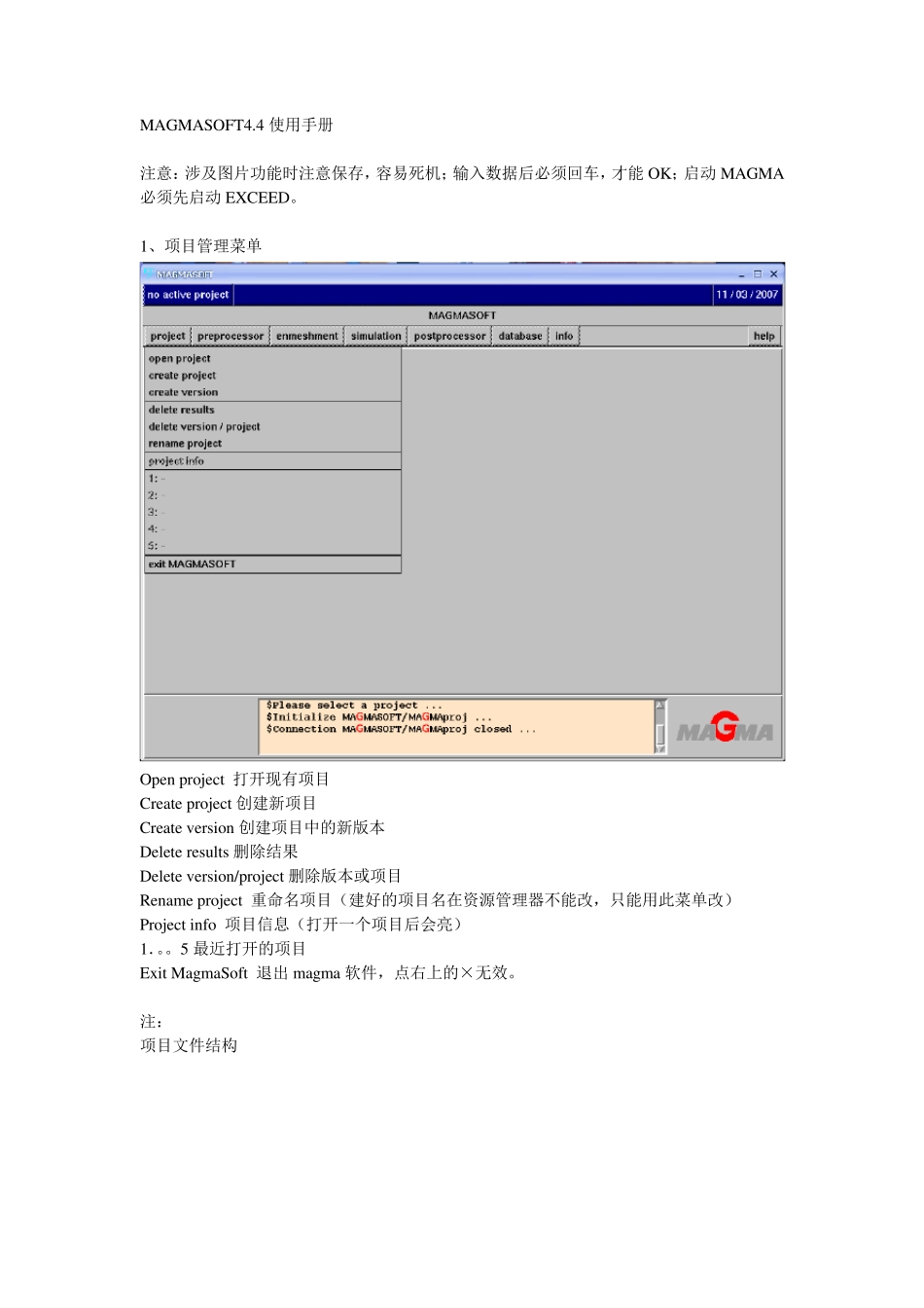 MAGMASOFT4.4使用手册_第1页