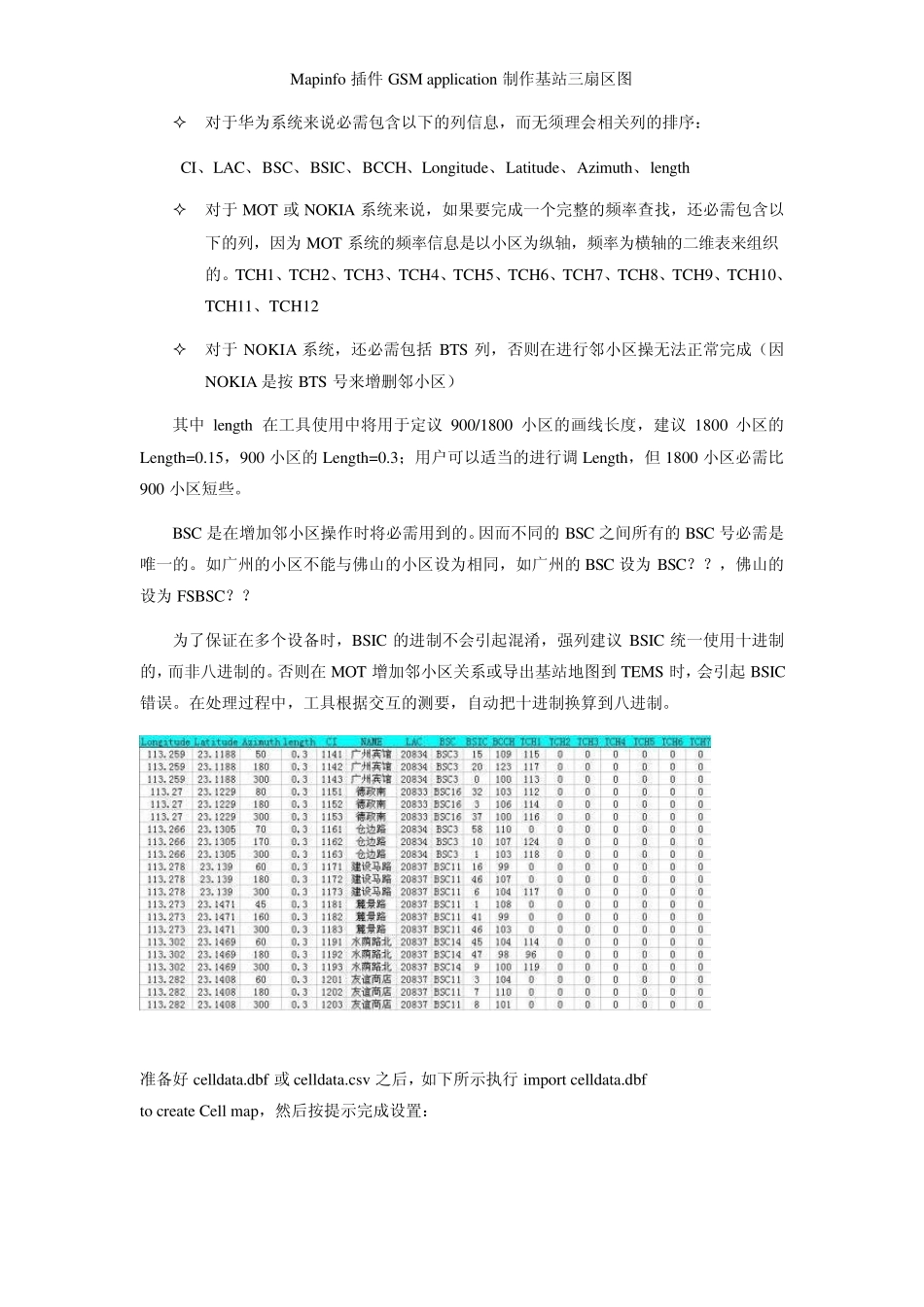 Mapinfo制作基站三扇区图_第3页