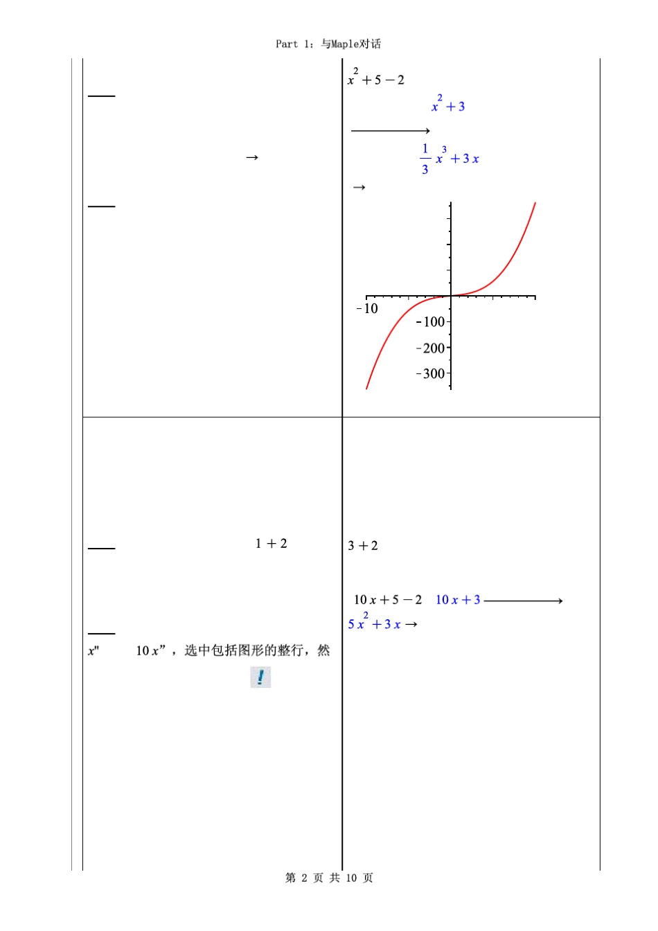 Maple入门教程_第2页
