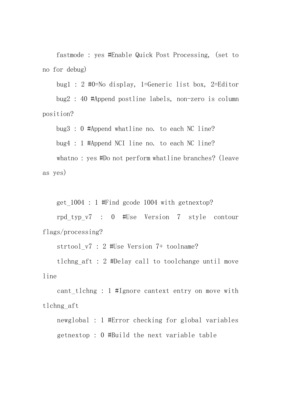 MASTERCAM后处理的设置和参数修改_第3页