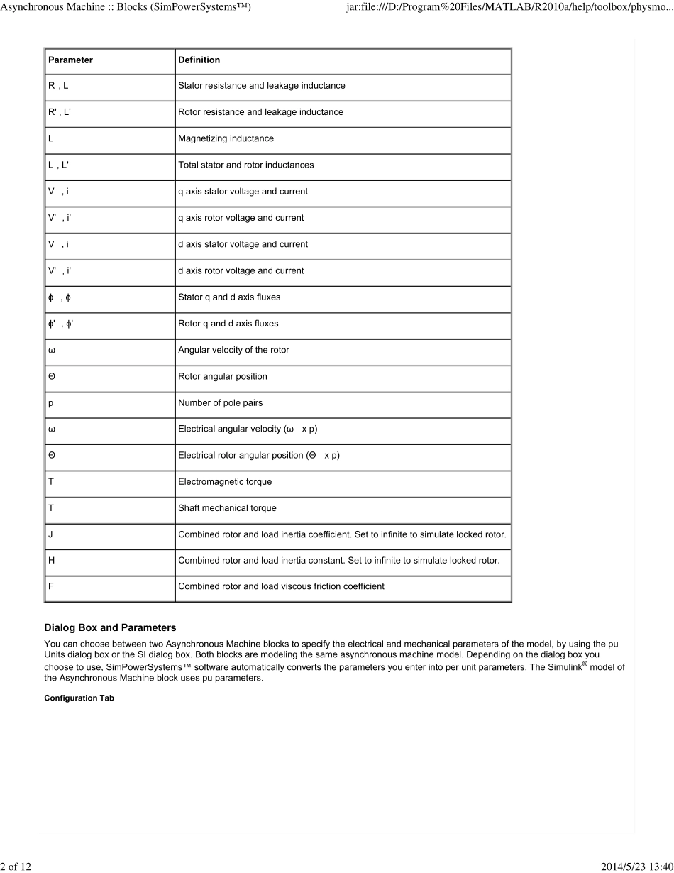 MatlabSimulink中异步电机模型说明文档_第2页