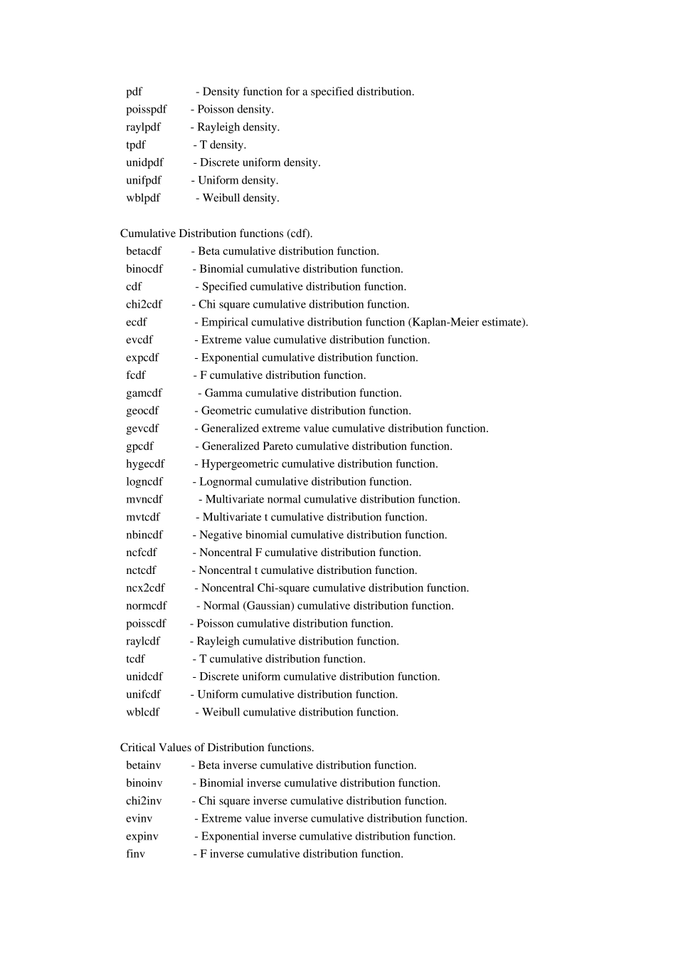 Matlab中统计分析函数_第2页