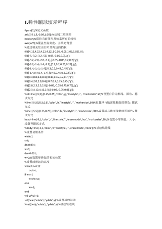 matlab动画演示17个实例