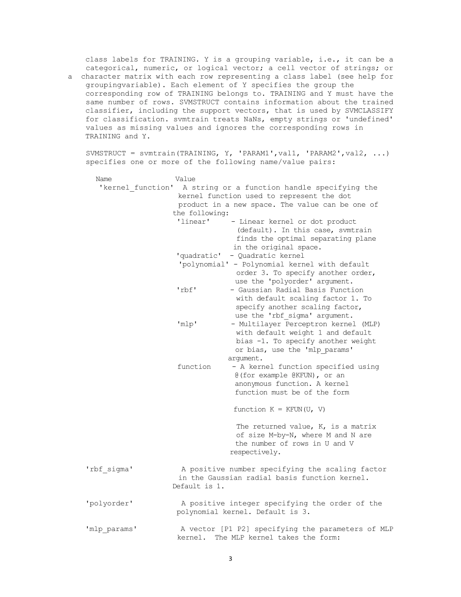 Matlab的SVM算法进行线性和非线性分类实例_20131128_第3页