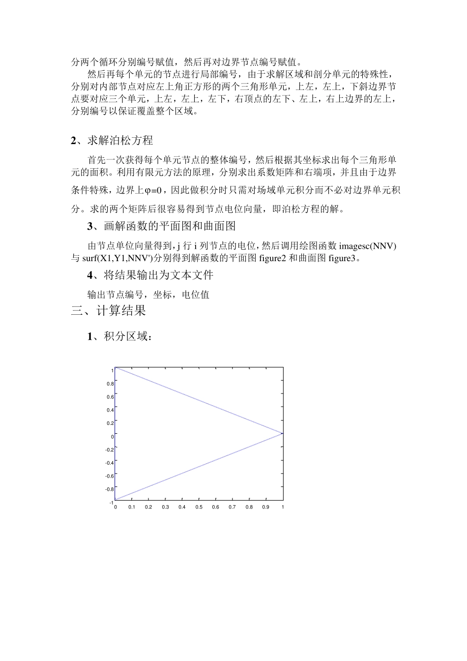 matlaB程序的有限元法解泊松方程_第2页