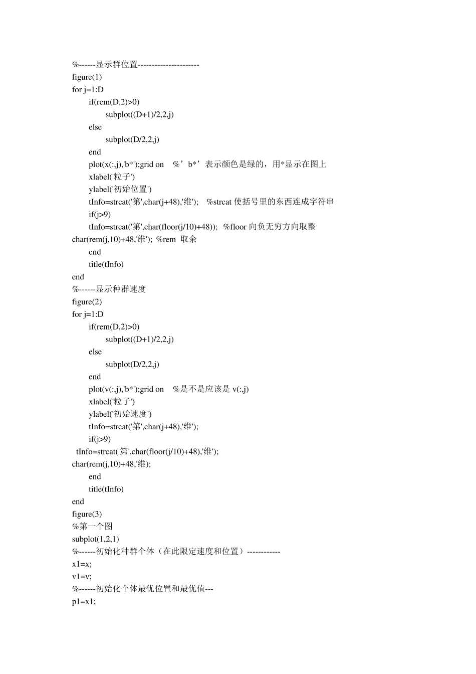 matlab粒子群优化算法举例分析_第2页