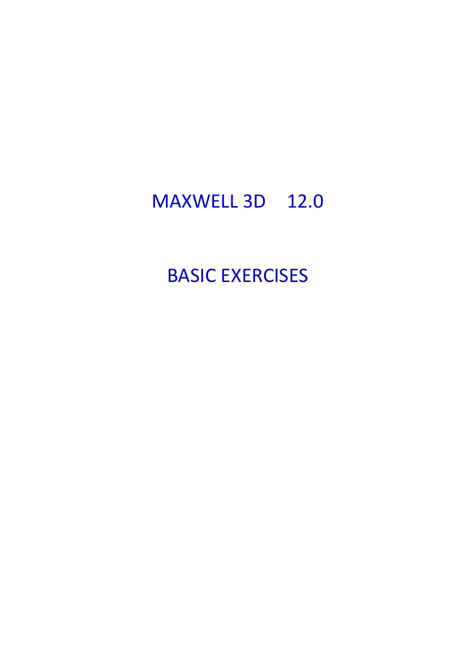 Maxwell仿真实例_第1页