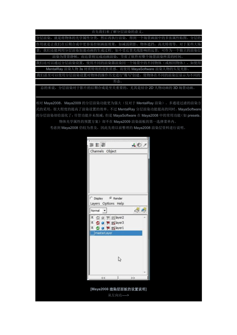 Maya分层渲染技术_第1页