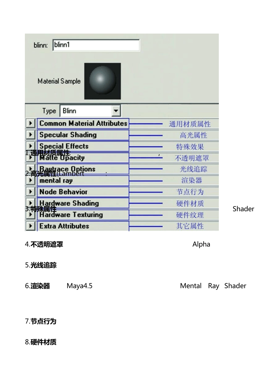 maya材质全攻略_第1页